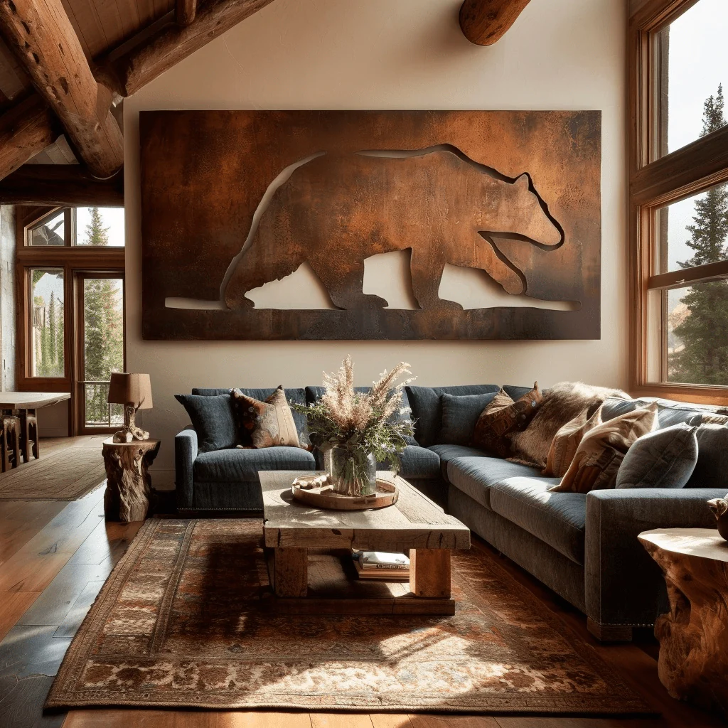 The Bear - Metal Wall Art - Image 3