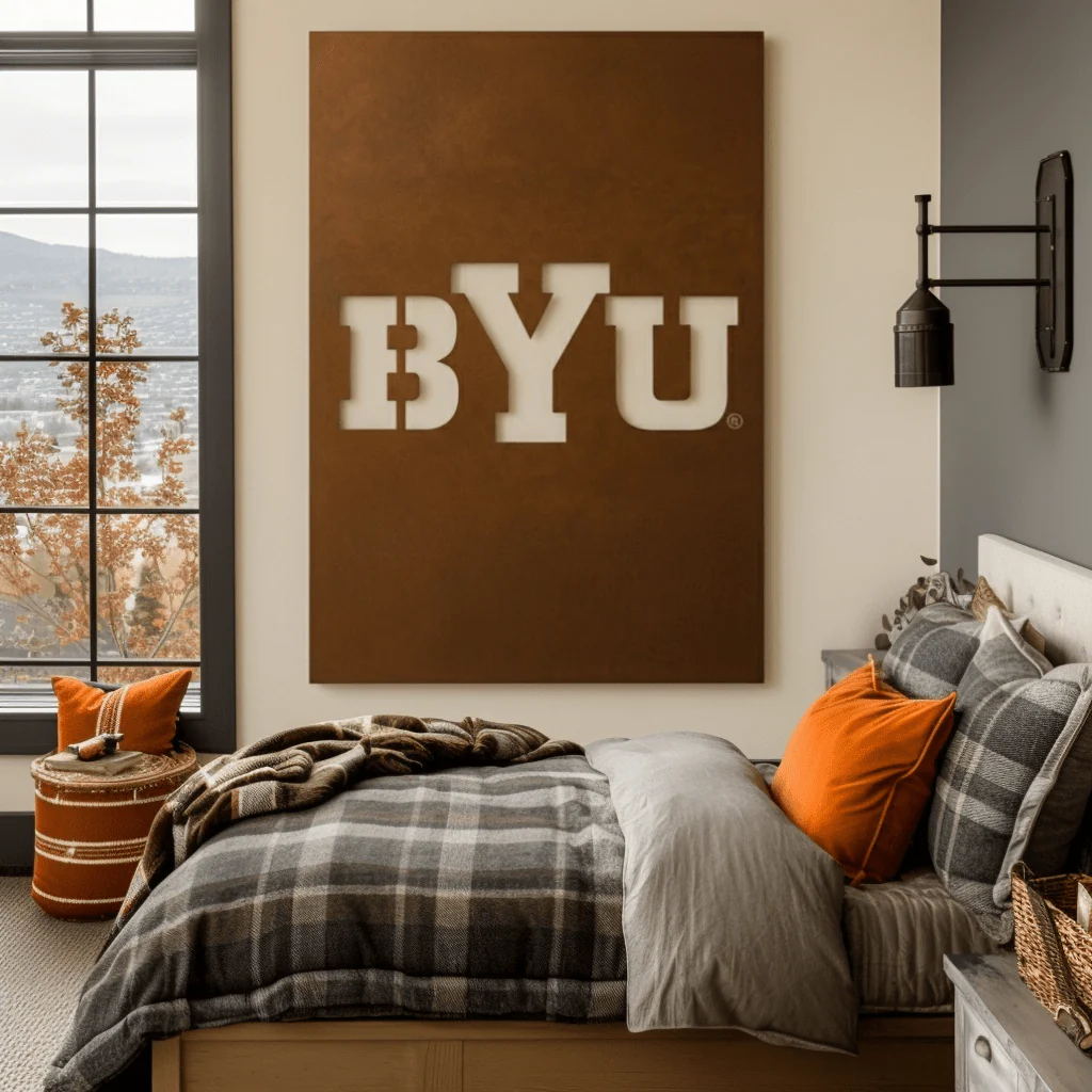 The BYU - Wall Art - Portrait Umber