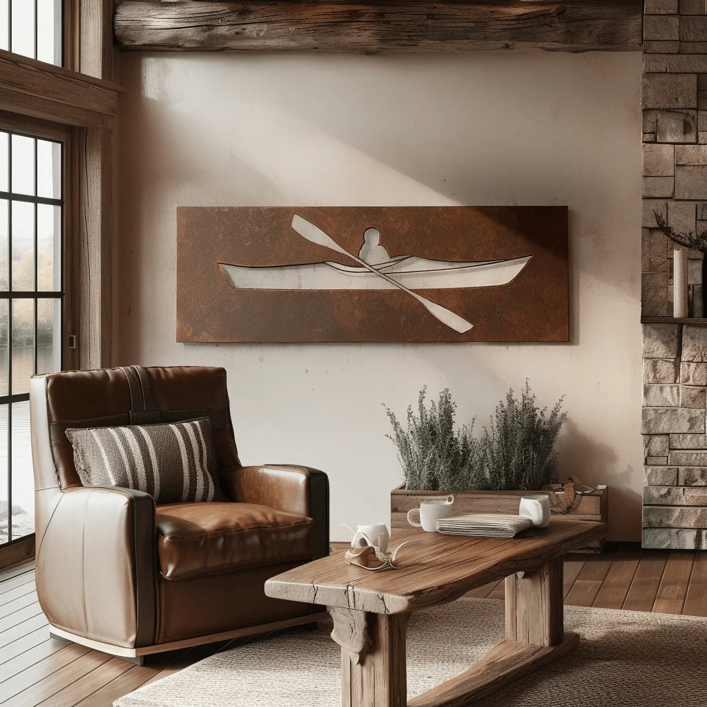 The Crossing Paddle - Metal Wall Art - Image 4