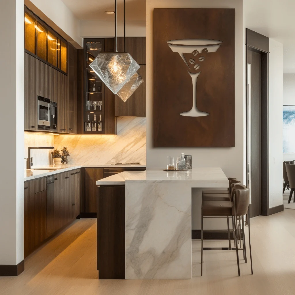 The Espresso Martini - Metal Wall Art - Image 3