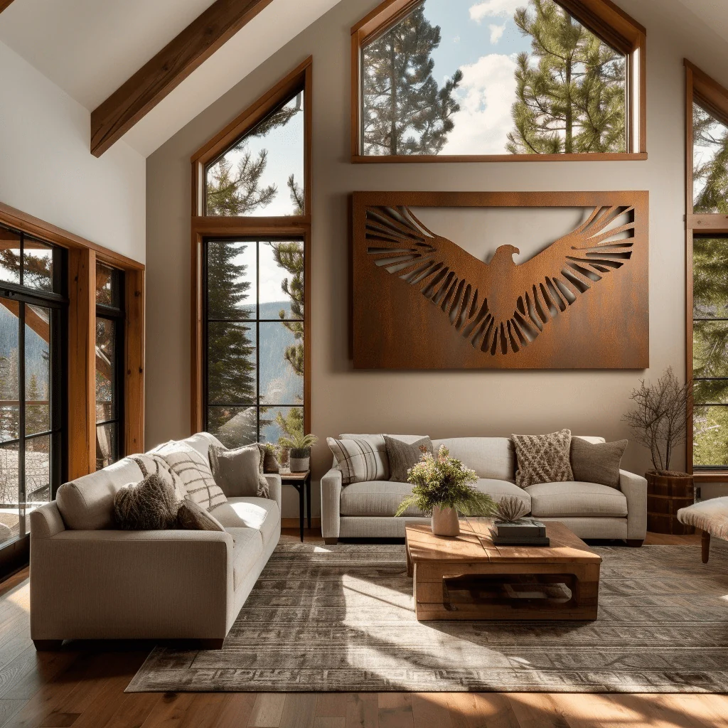 The Golden Eagle - Metal Wall Art - Image 2