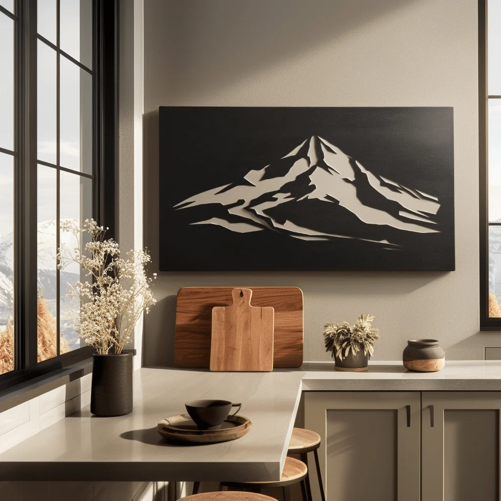 The Mount Bachelor - Metal Wall Art - Image 2
