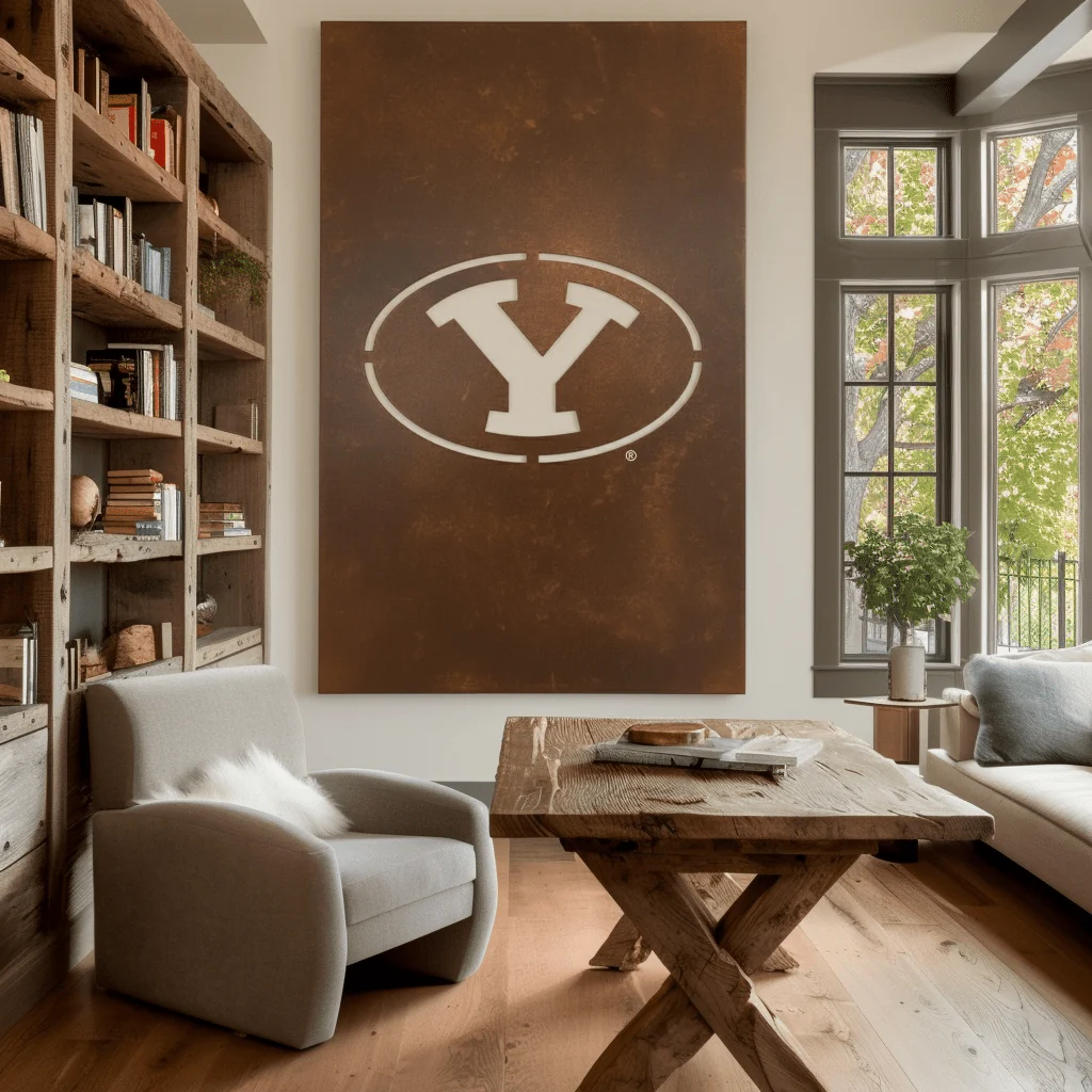 The Oval Y - Wall Art - Portrait Umber - Image 3