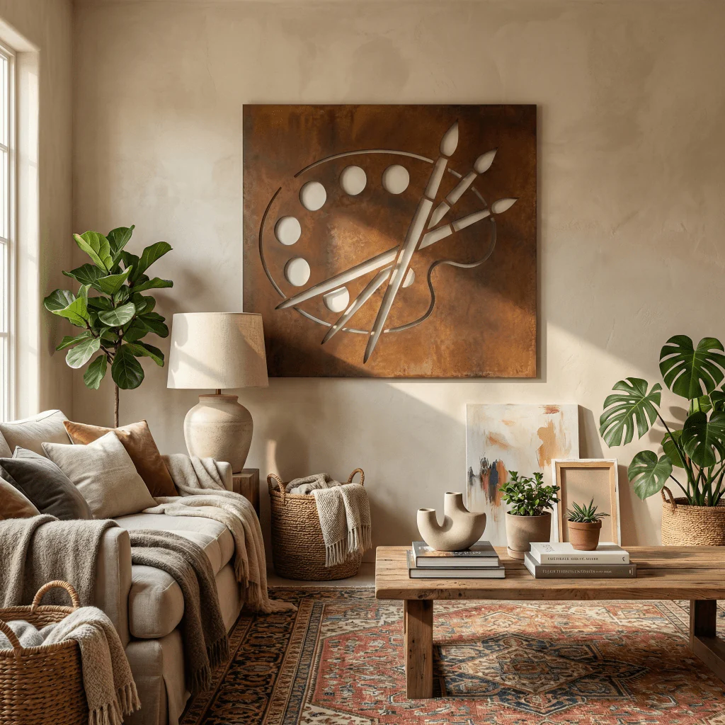 The Painter's Palette - Metal Wall Art - Image 3