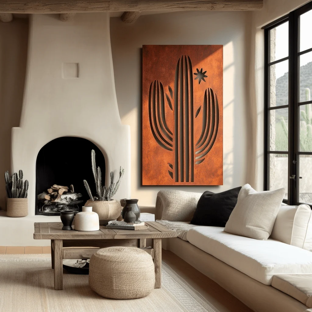 The Saguaro Cactus - Metal Wall Art - Image 2