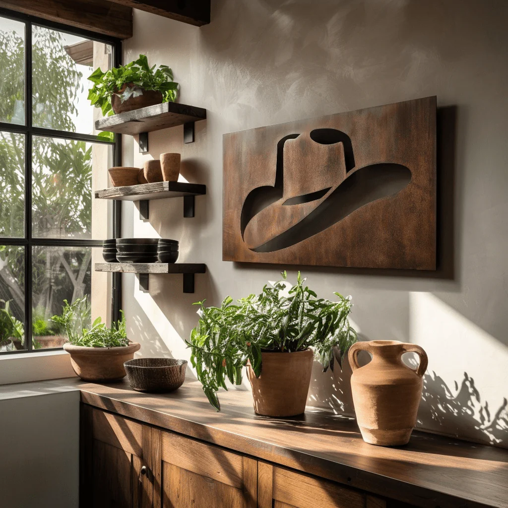 The Stetson - Metal Wall Art