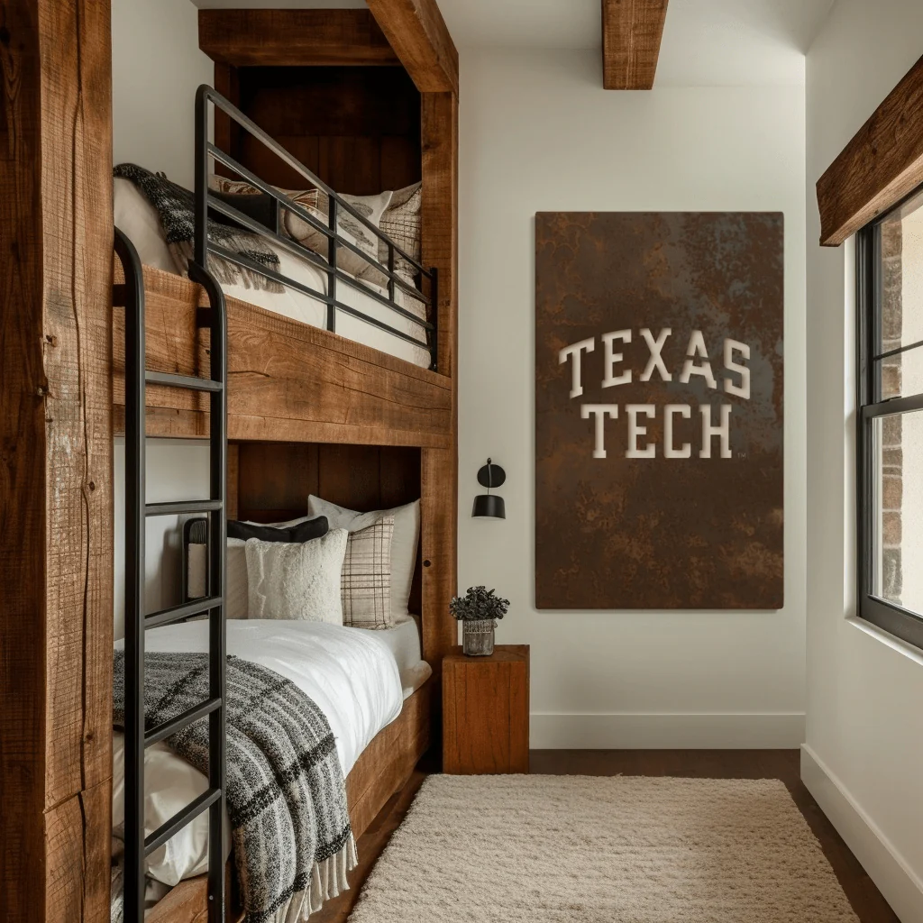 The Texas Tech - Wall Art - Portrait Umber - Image 3