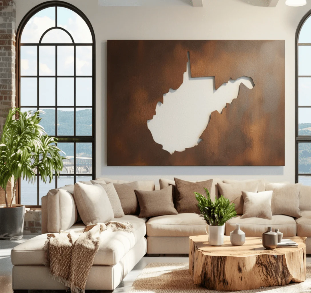 The West Virginia - Metal Wall Art - Image 2